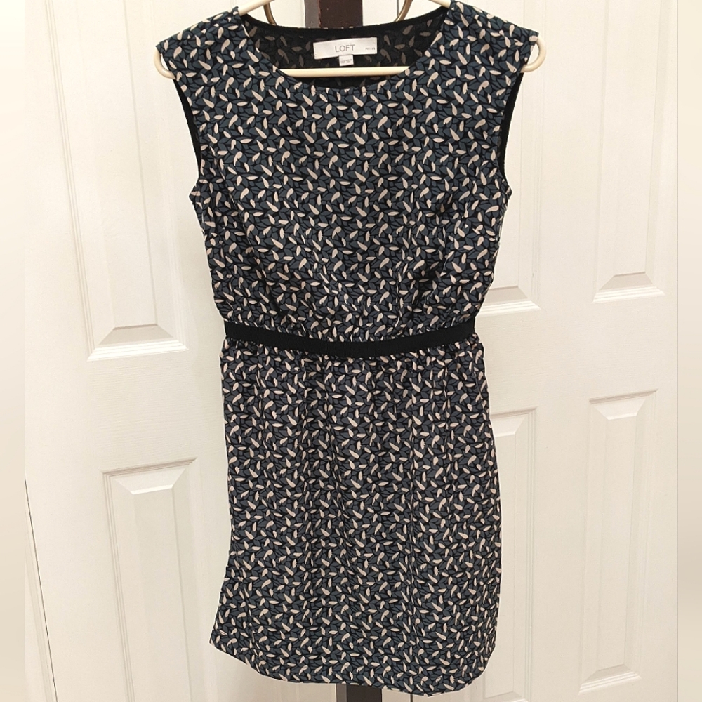 Loft Business Casual Dress, Evergreen (size xxs petite, women)